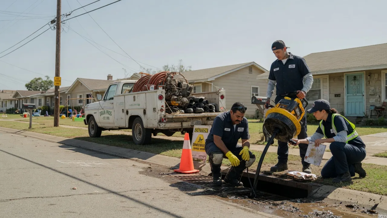 Drain Cleaning in Canyon Lake, TX near me